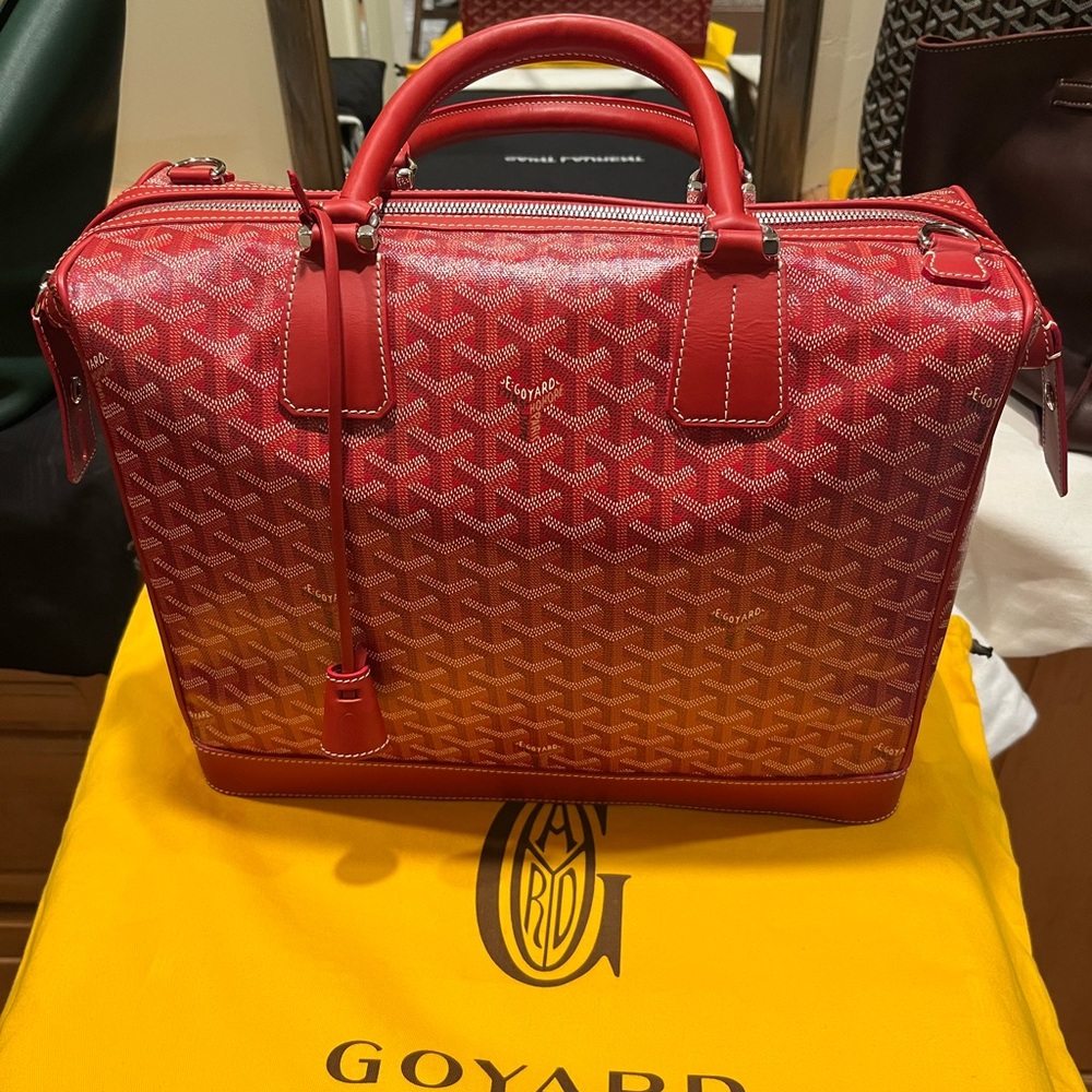 Goyard Victoria Bag Red